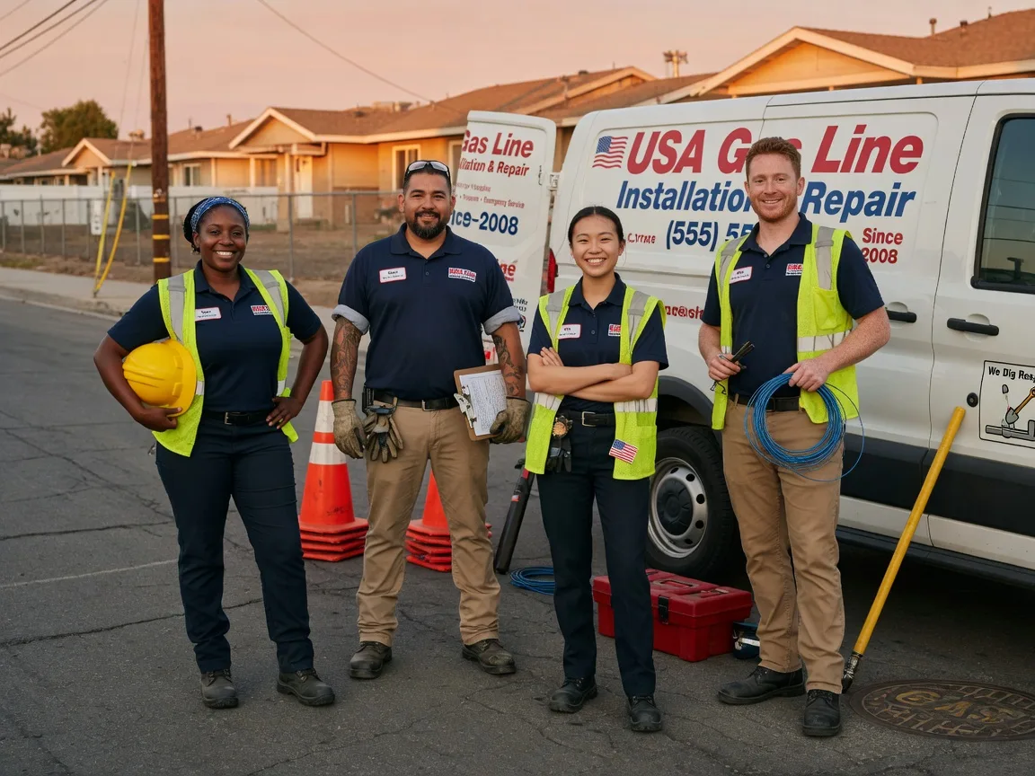 Gas Line Installation company in Mcknightstown, PA